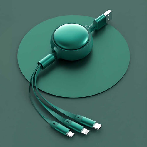 3 in 1 Charging Data Cable - TechLuxen