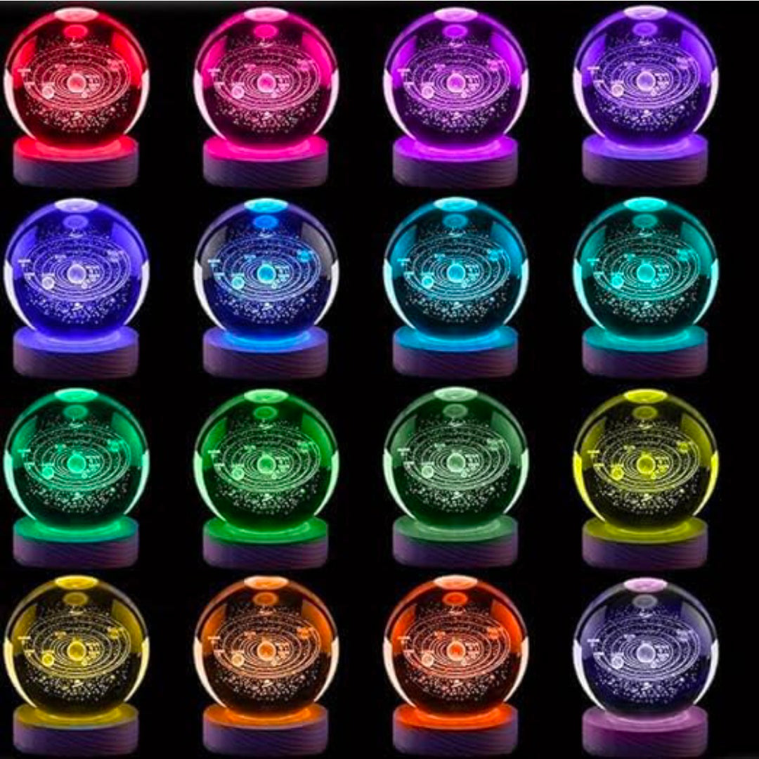 3D Crystal Lamp Ball(Assorted Design)